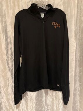Russell Athletic Black Texas Longhorns UT Pullover Adult Size 2XL 🔥 C2